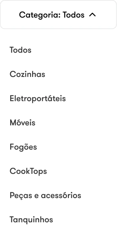 menu Categoria