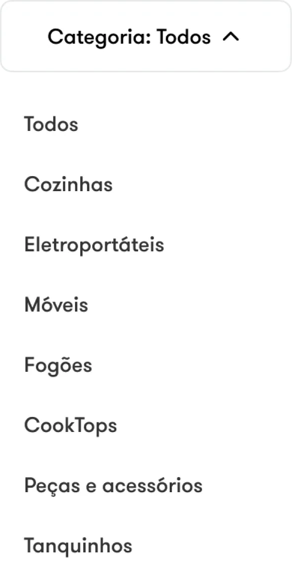 menu Categoria